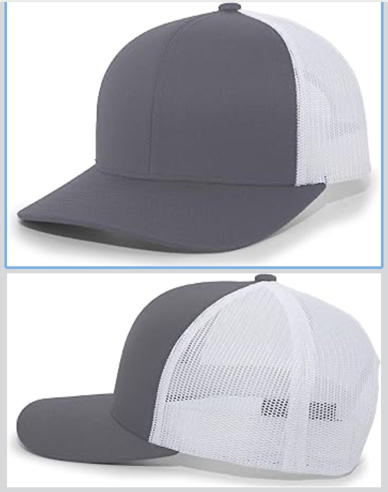 Trucker Life Hat – Custom Embroidery or Graphic Print (on your phone swipe to the left to see images on the computer they should pop up)
