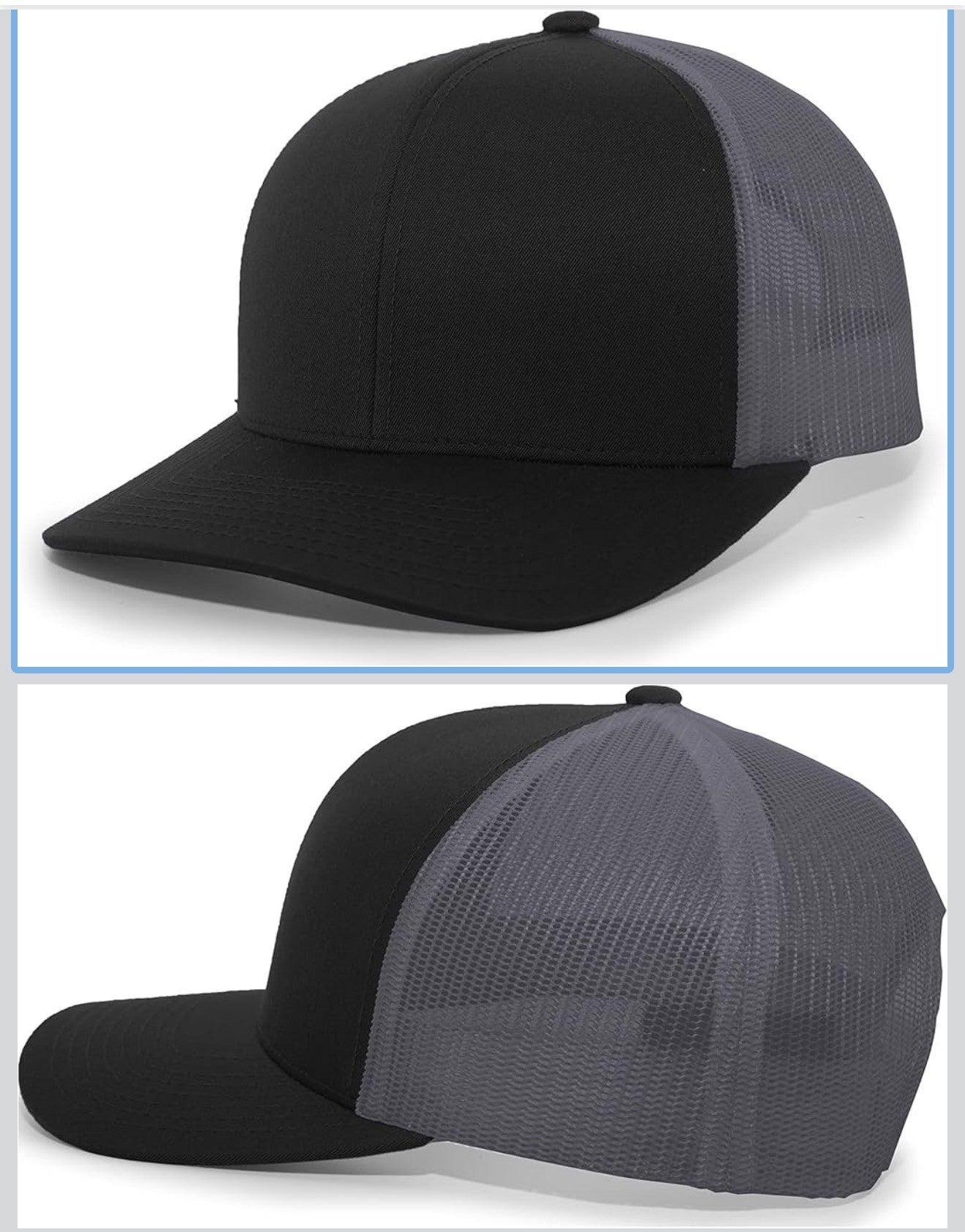 Trucker Life Hat – Custom Embroidery or Graphic Print (on your phone swipe to the left to see images on the computer they should pop up)